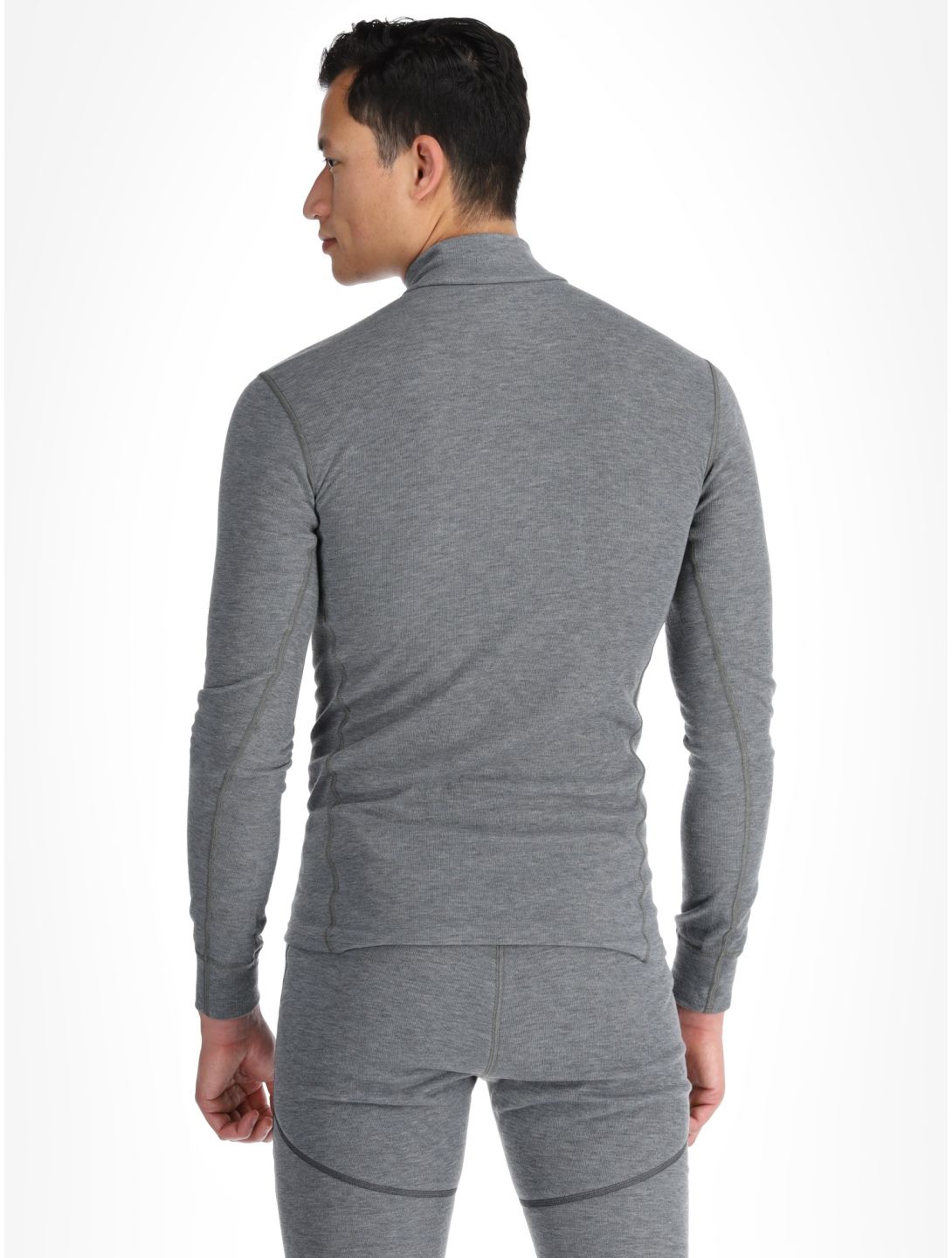 Odlo, Active Warm Eco Thermoshirt Herren Odlo Steel Grey Melange grau 