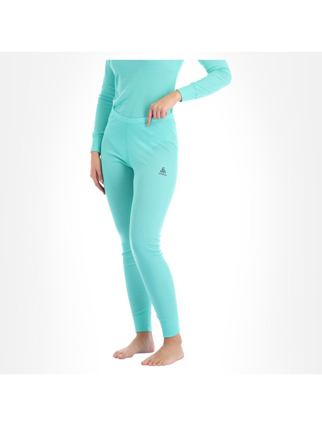 Odlo, Active Warm Eco Thermohose Damen cockatoo grün