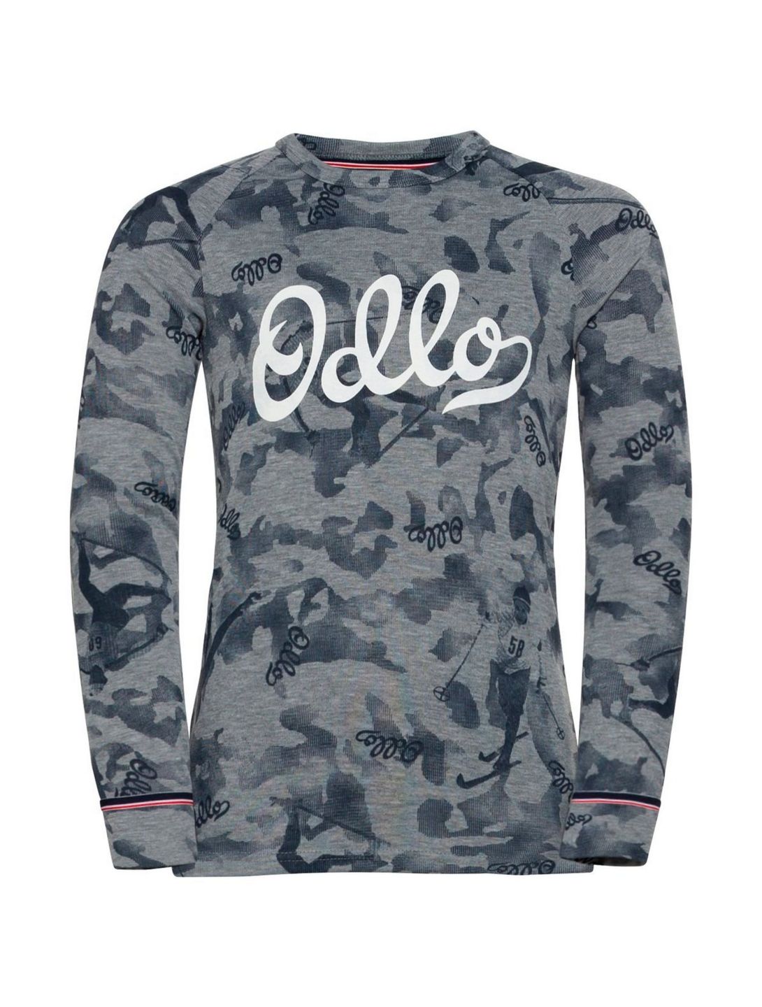 Odlo, Active Warm Originals Thermoshirt Kinder grau