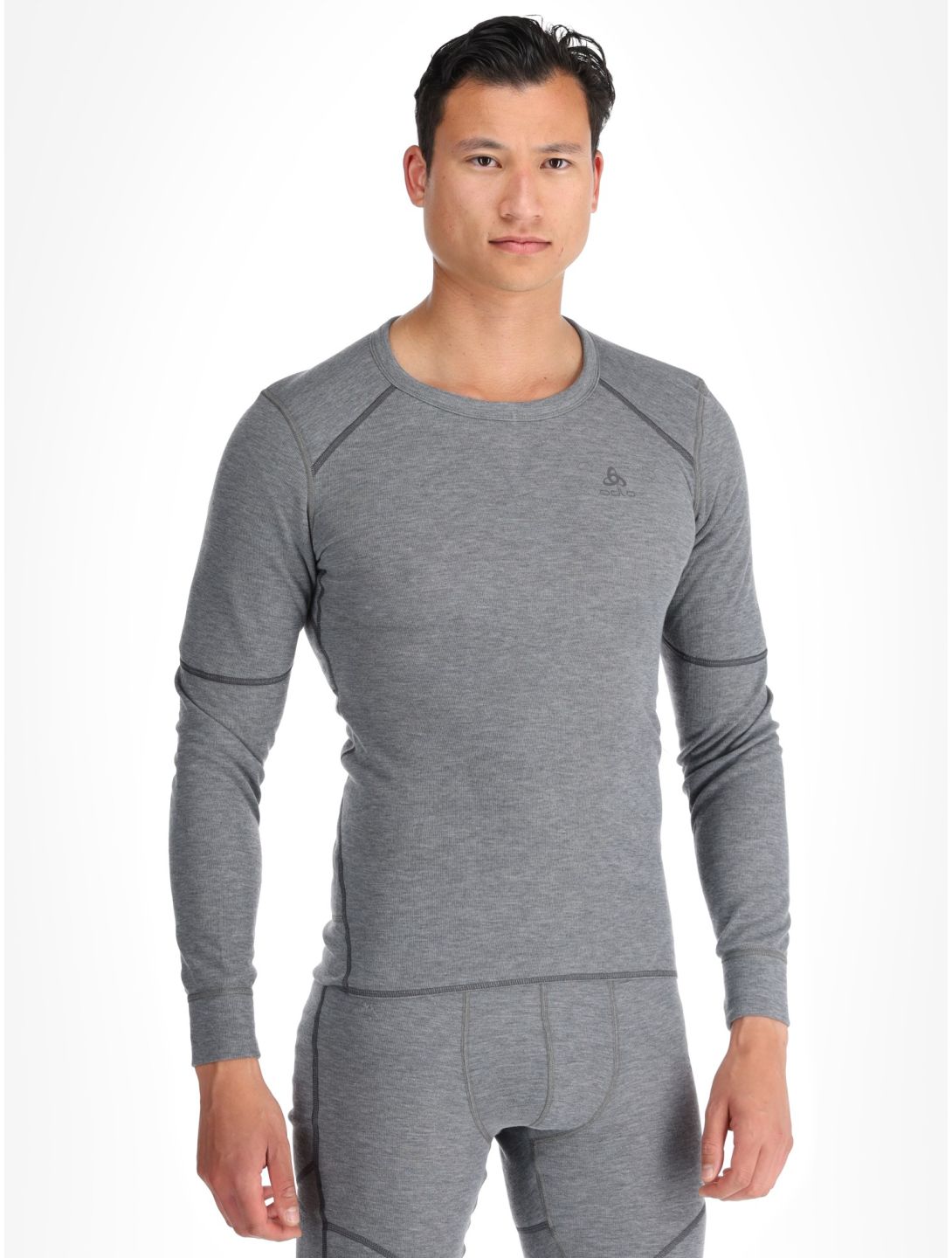 Odlo, Active X-Warm Eco Thermoshirt Herren Odlo Steel Grey Melange grau 