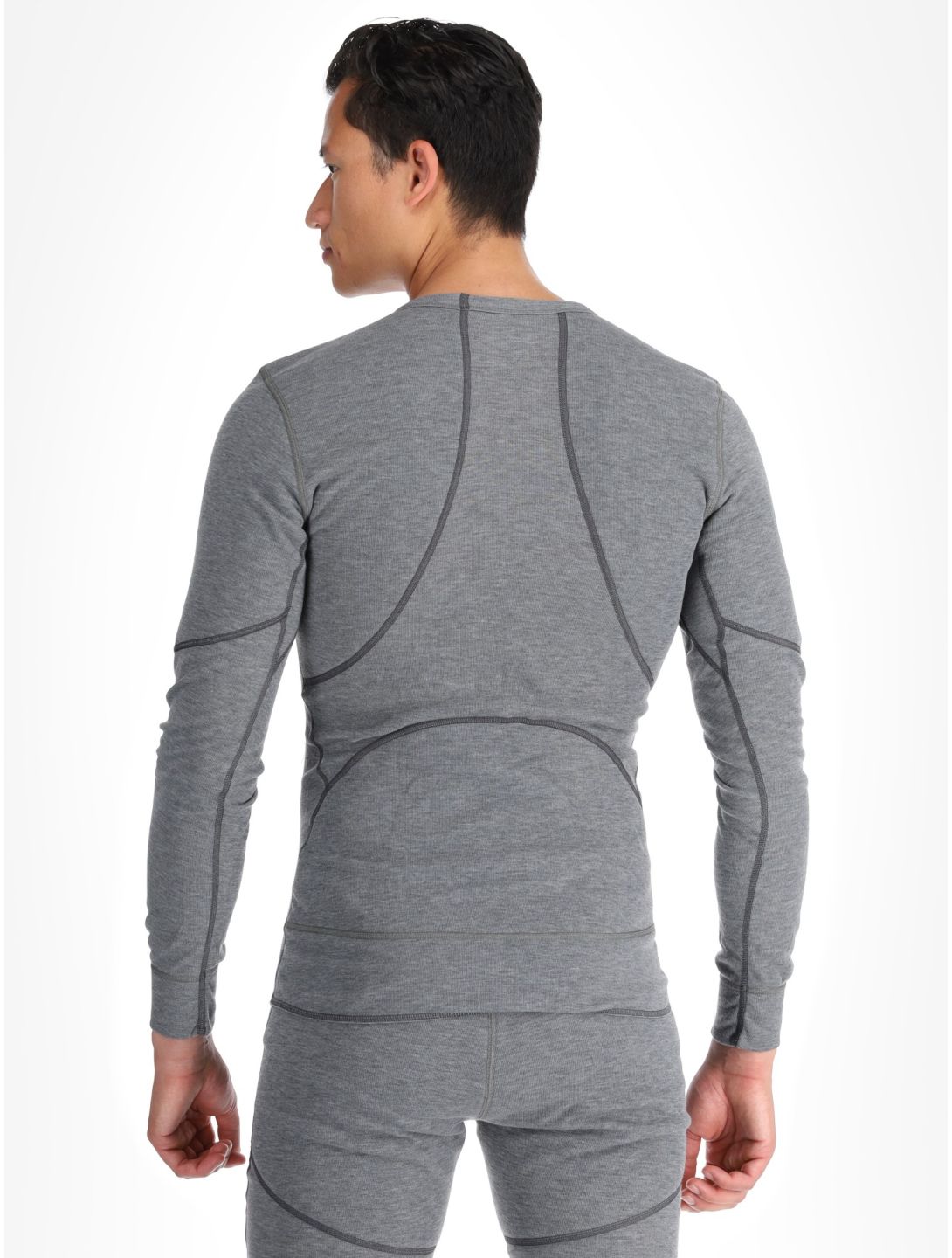 Odlo, Active X-Warm Eco Thermoshirt Herren Odlo Steel Grey Melange grau 