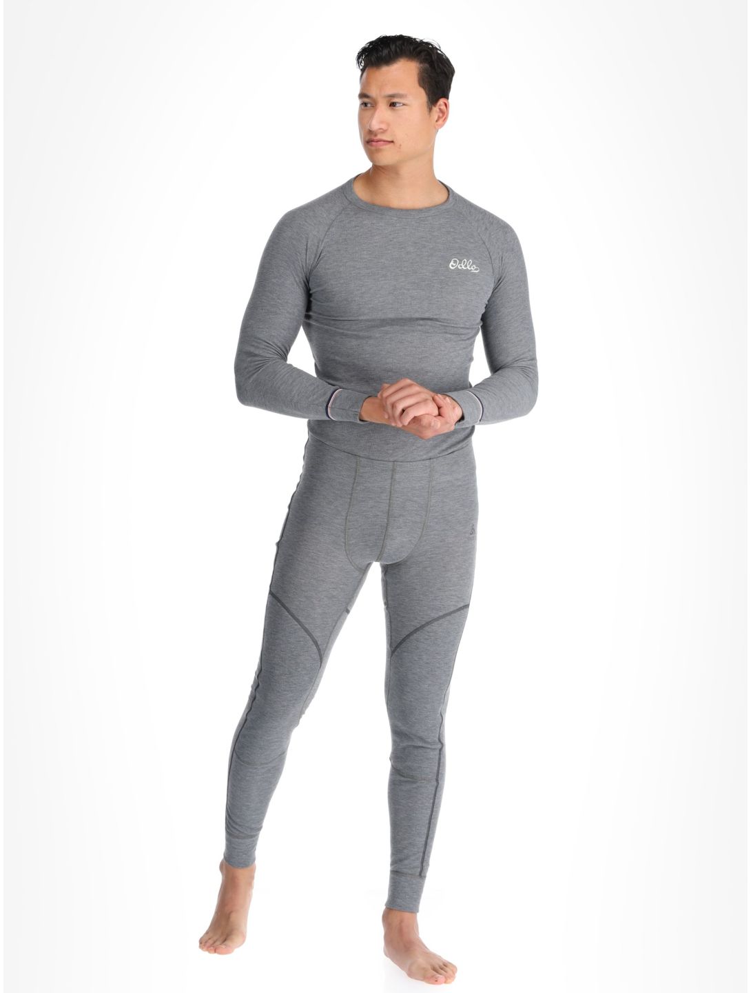 Odlo, Active X-Warm Eco Thermohose Herren Odlo Steel Grey Melange grau 