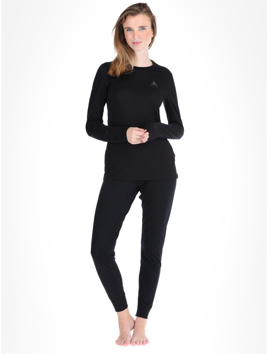 Odlo, Merino 160 Thermoshirt Damen Black schwarz 