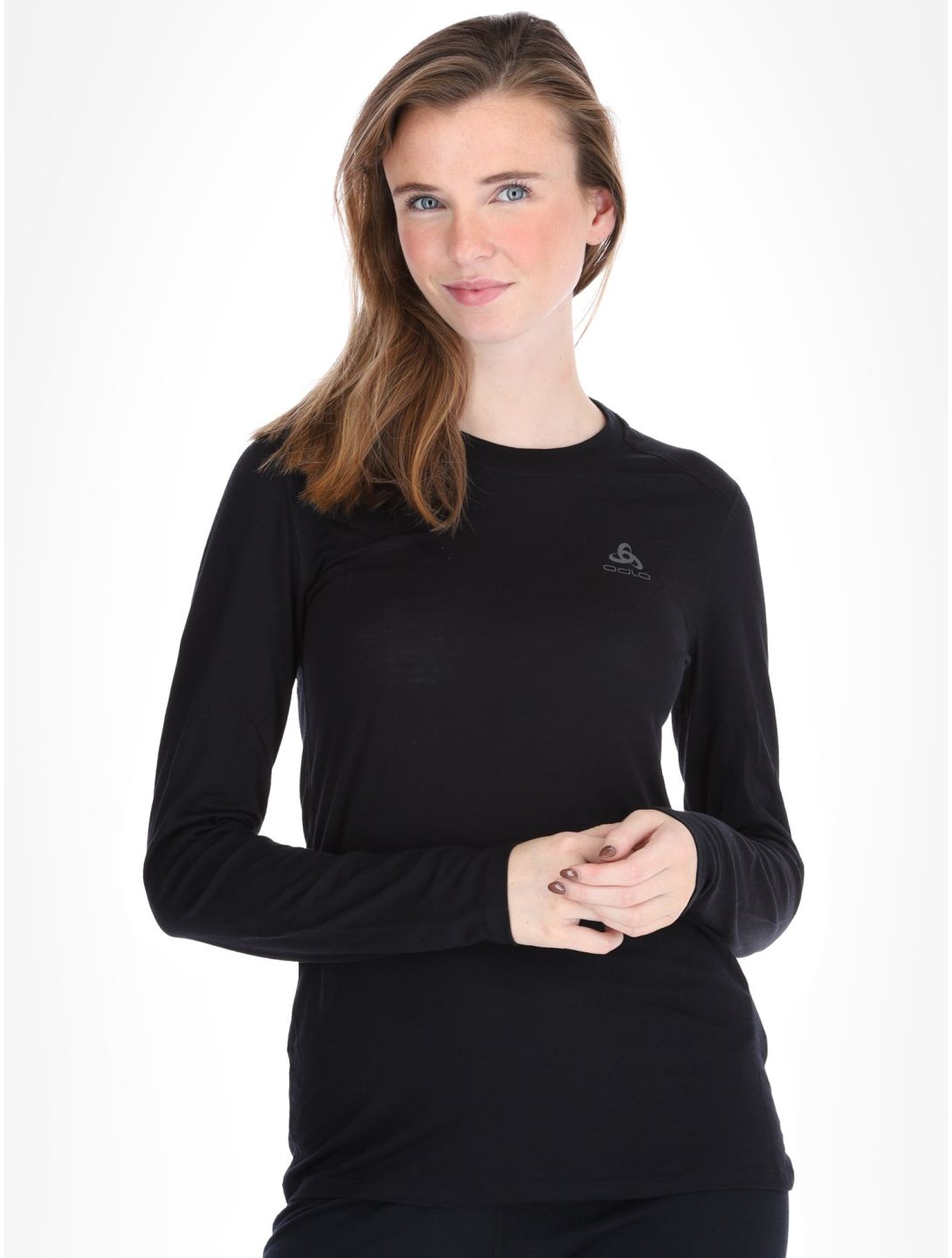 Odlo, Merino 160 Thermoshirt Damen Black schwarz 