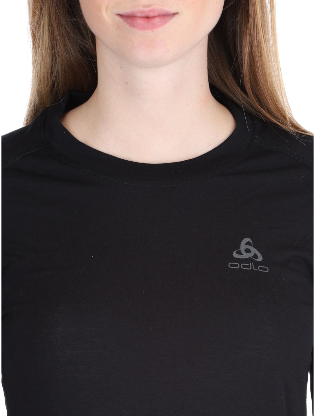 Odlo, Merino 160 Thermoshirt Damen Black schwarz 