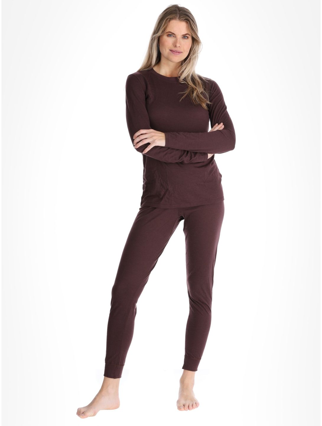 Odlo, Merino 160 Thermoshirt Damen Fudge violett 