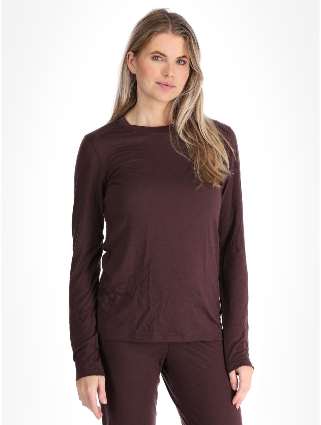 Odlo, Merino 160 Thermoshirt Damen Fudge violett 