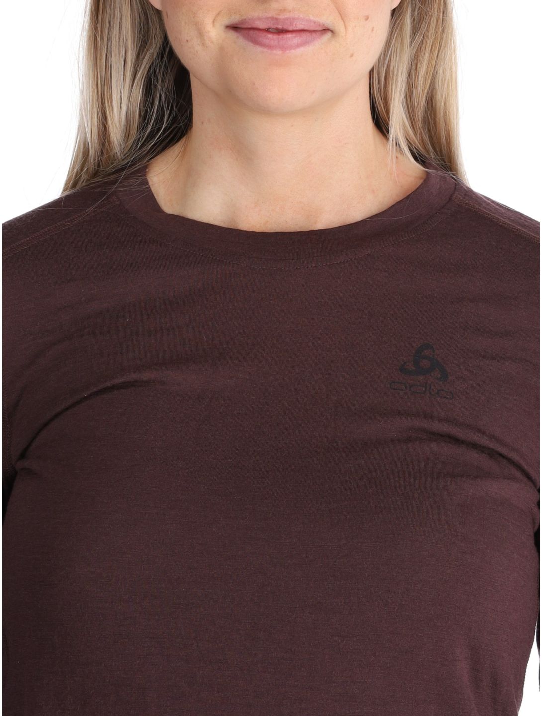 Odlo, Merino 160 Thermoshirt Damen Fudge violett 