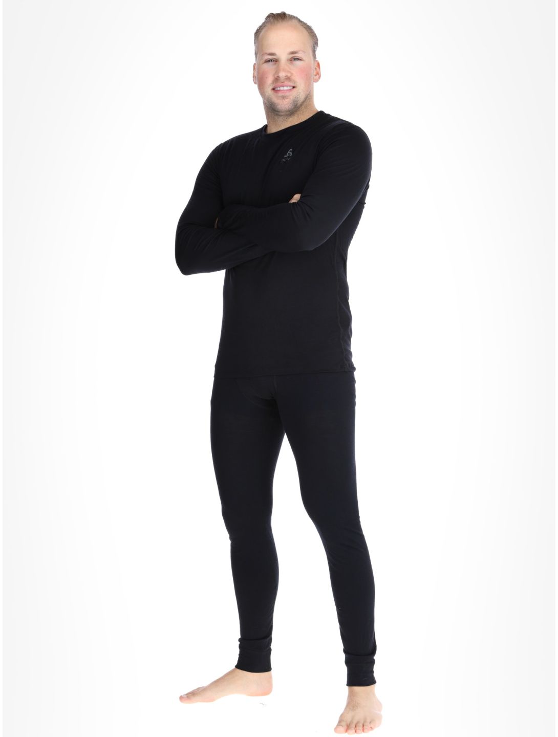 Odlo, Merino 160 Thermoshirt Herren Black schwarz 