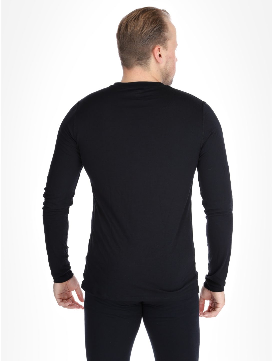 Odlo, Merino 160 Thermoshirt Herren Black schwarz 