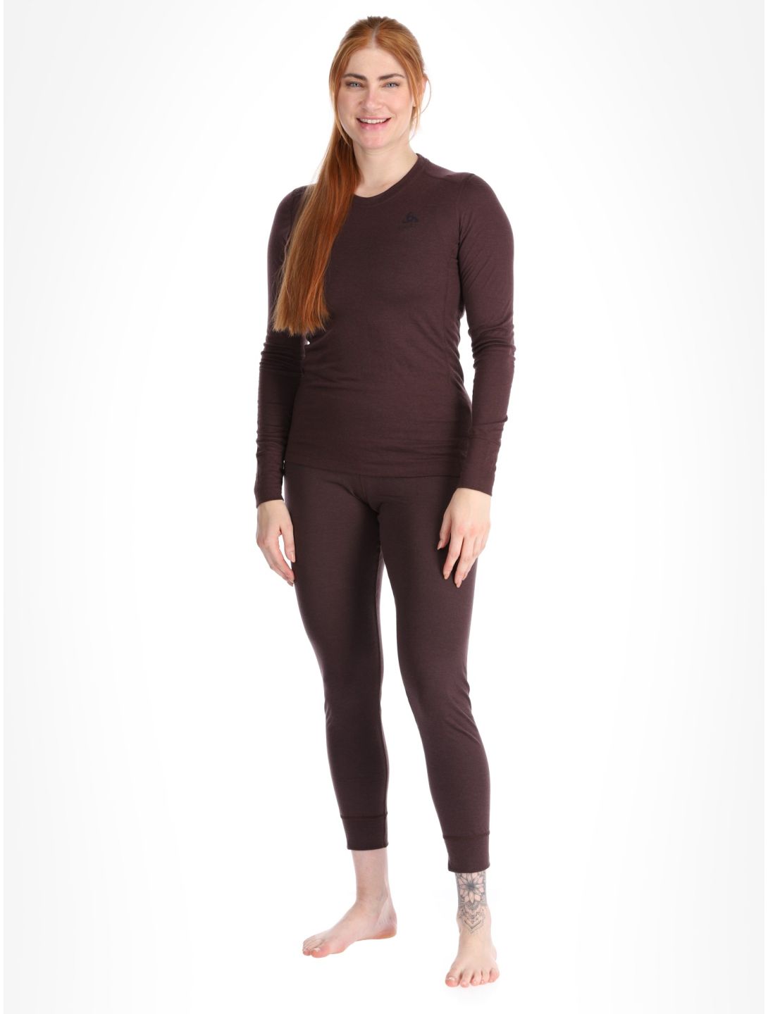 Odlo, Merino 200 Thermoshirt Damen Fudge violett 