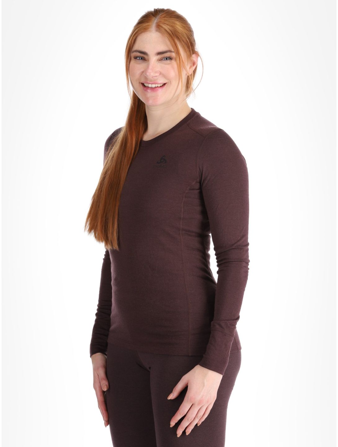 Odlo, Merino 200 Thermoshirt Damen Fudge violett 