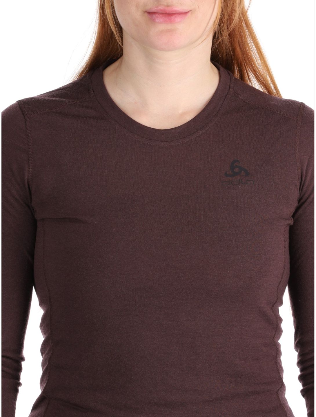 Odlo, Merino 200 Thermoshirt Damen Fudge violett 