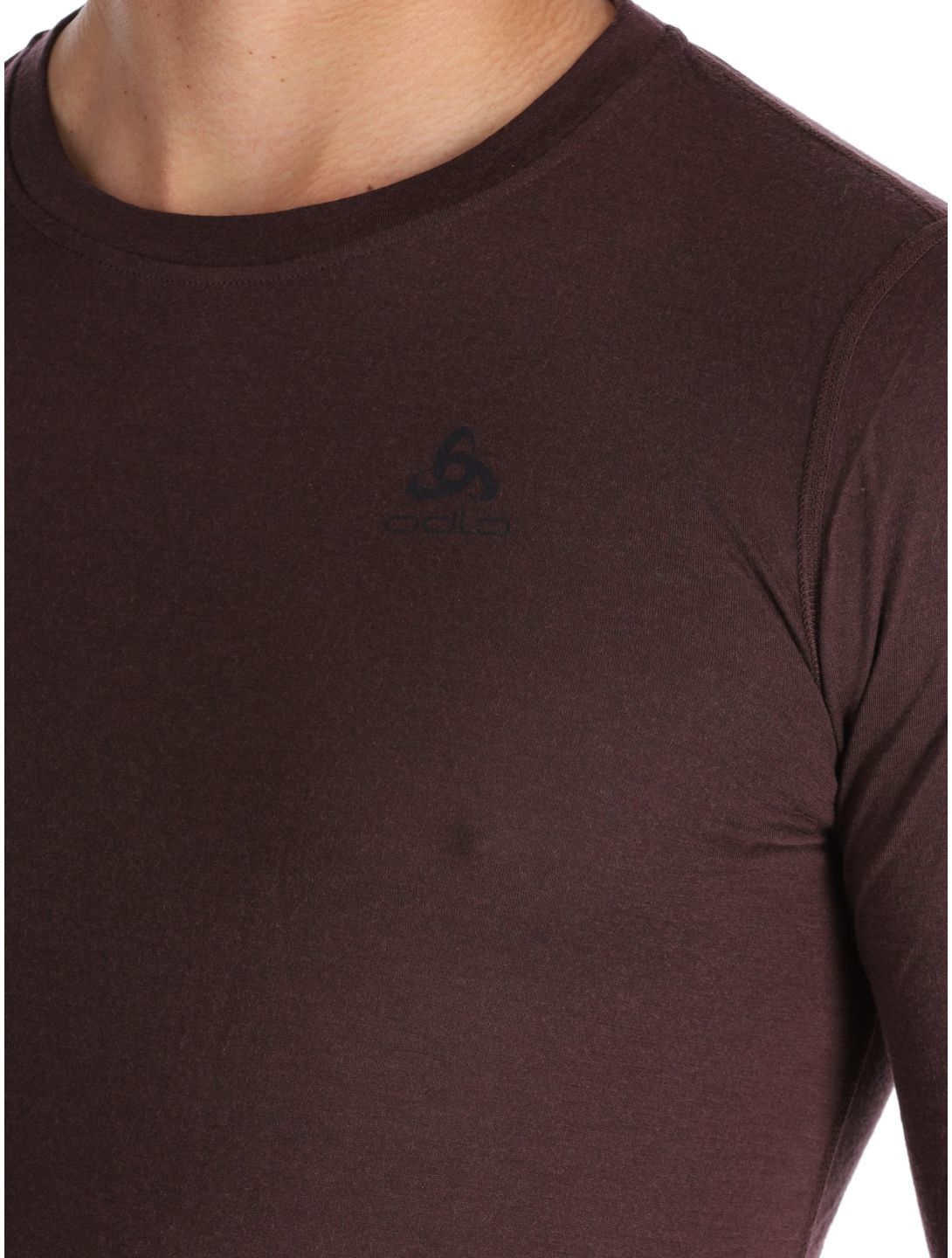 Odlo, Merino 200 Thermoshirt Herren Fudge violett 