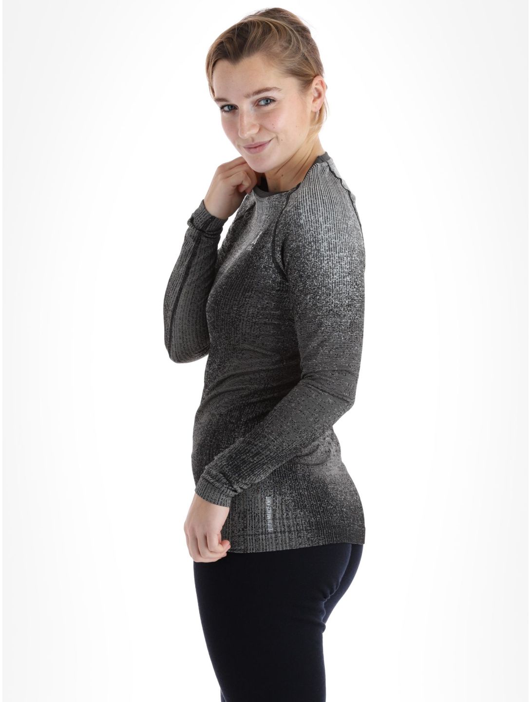 Odlo, Perfomance Eco Thermoshirt Damen Black schwarz 