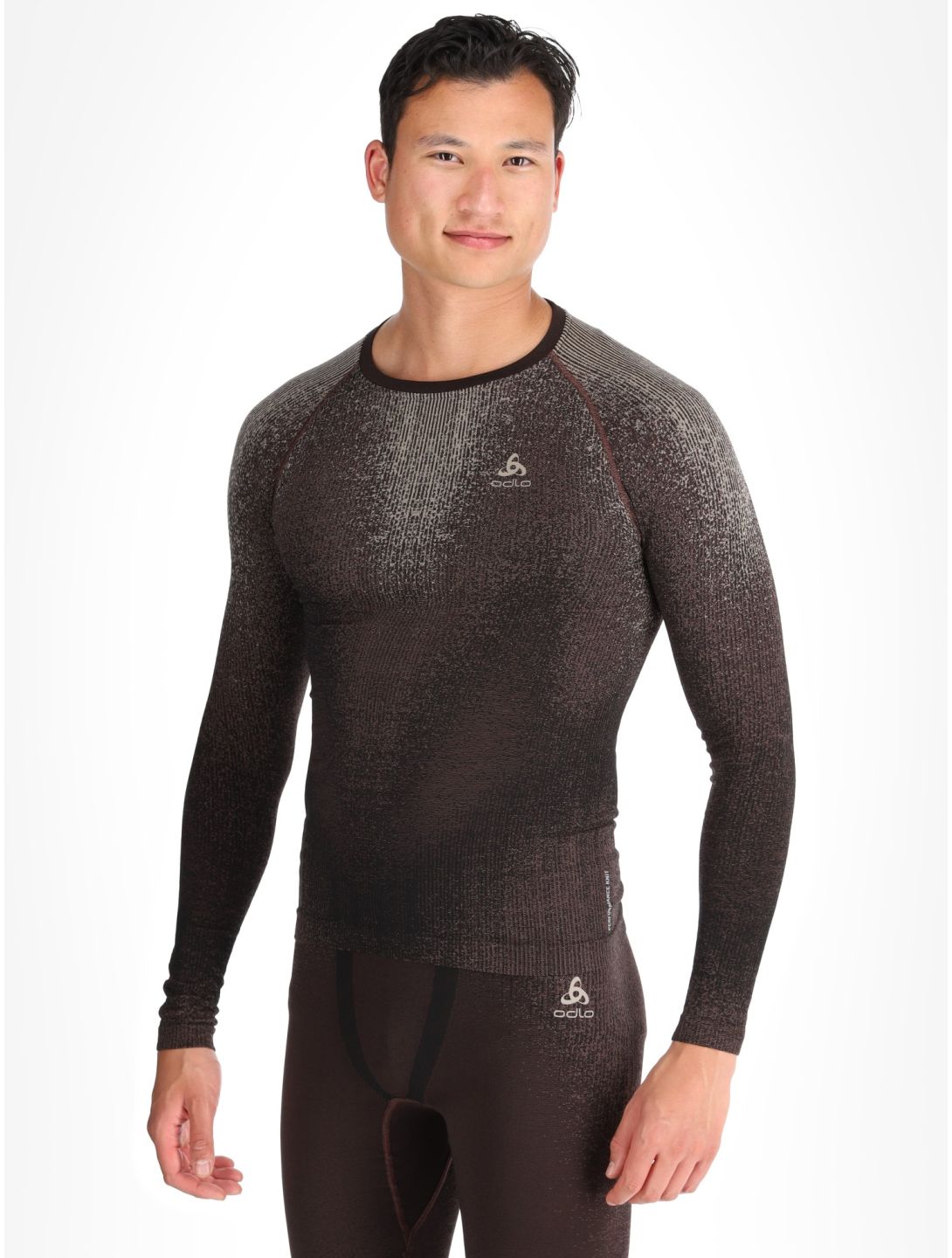 Odlo, Perfomance Eco Thermoshirt Herren Fudge violett 