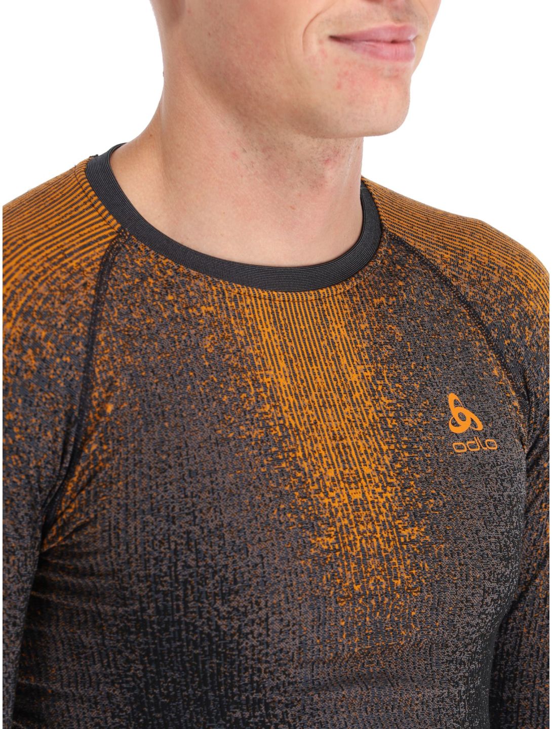 Odlo, Perfomance Eco Thermoshirt Herren Oriole orange 