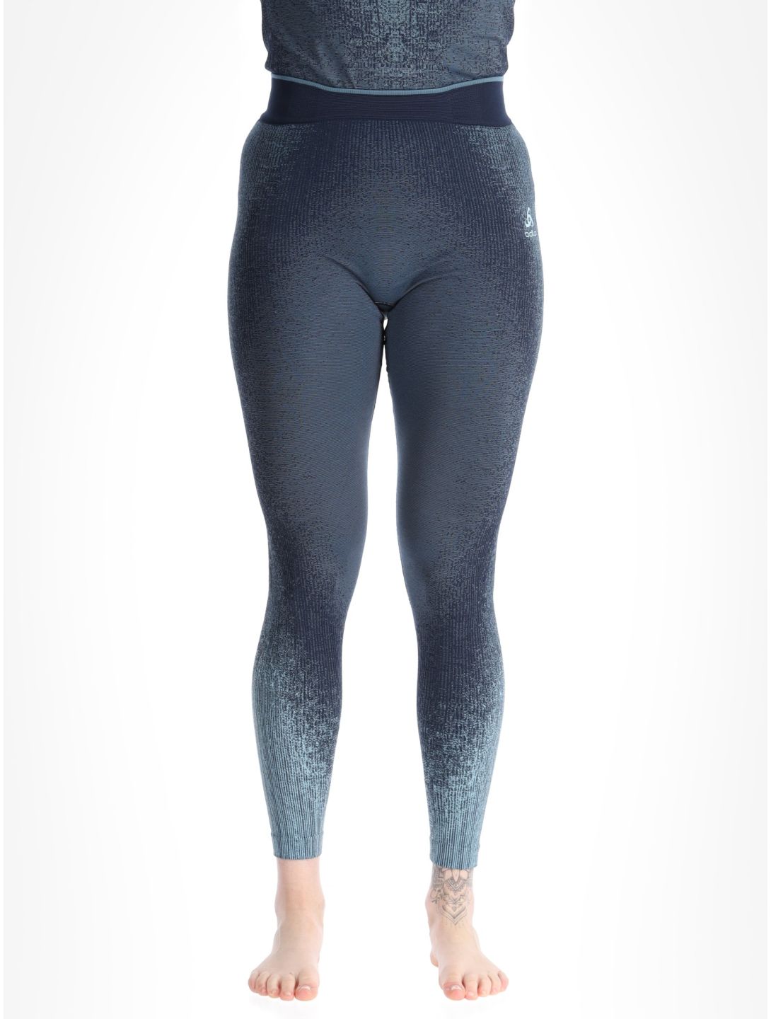 Odlo, Perfomance Eco Thermohose Damen Provincial Blue blau 