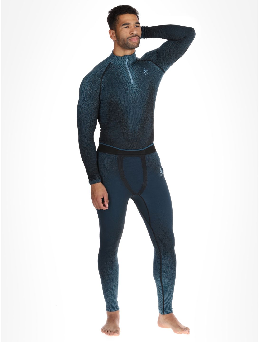 Odlo, Perfomance Eco Thermohose Herren Provincial Blue blau 