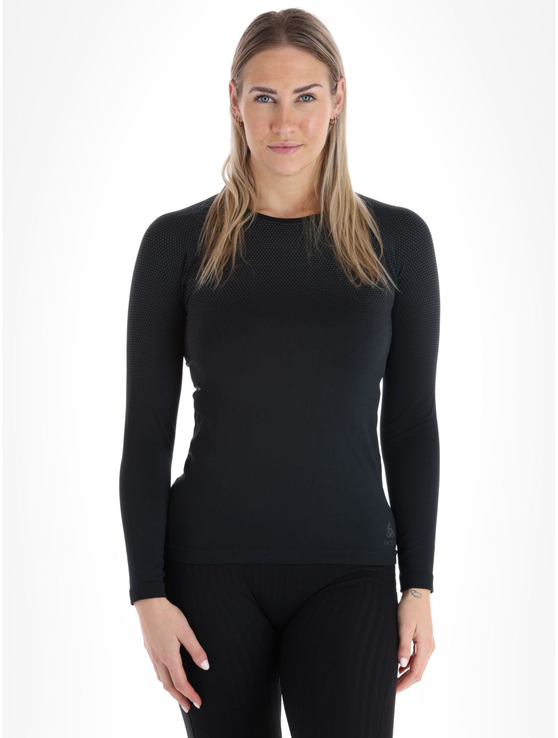 Odlo, Perfomance Light Eco Thermoshirt Damen Black schwarz 