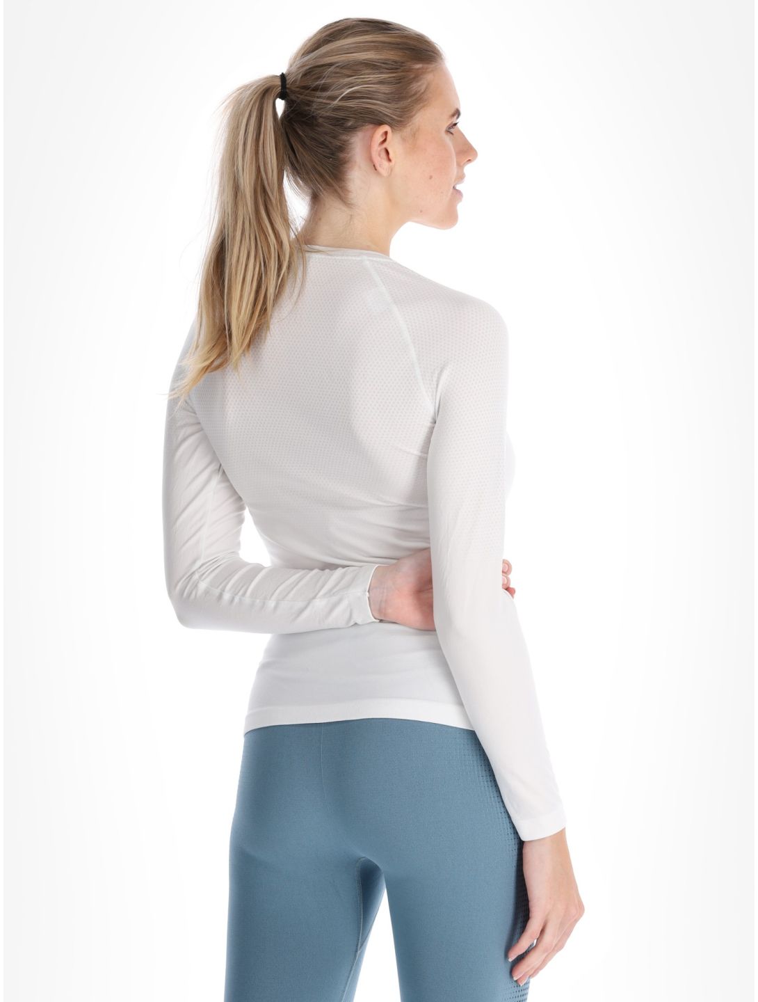 Odlo, Perfomance Light Eco Thermoshirt Damen White weiß 