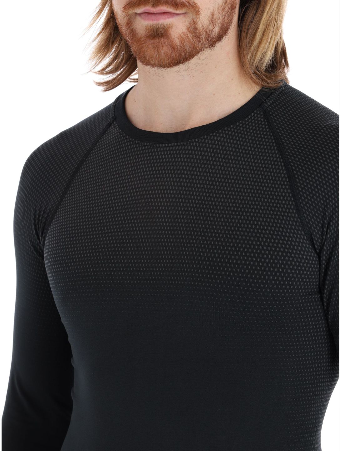 Odlo, Perfomance Light Eco Thermoshirt Herren Black schwarz 