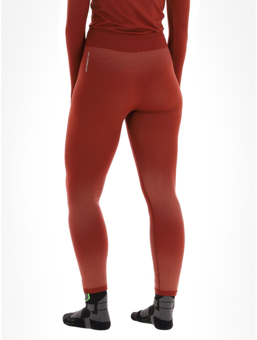 Odlo, Perfomance Light Eco Thermohose Damen Spiced Apple burgund 