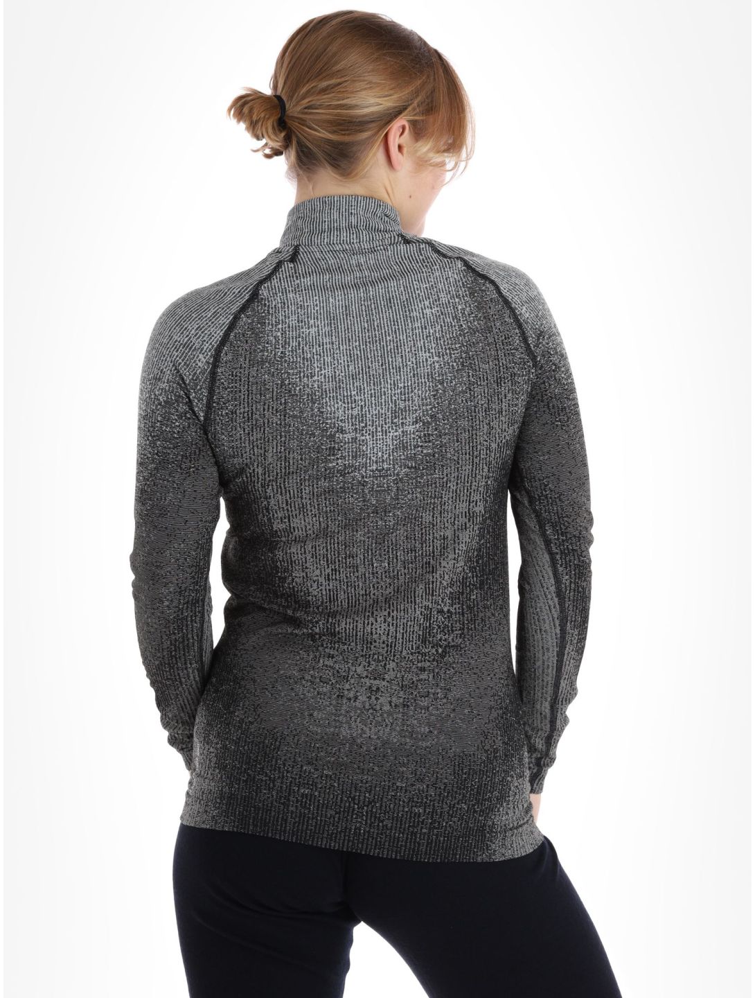 Odlo, Perfomance Zip Blackcomb Eco Pullover Damen Black schwarz 