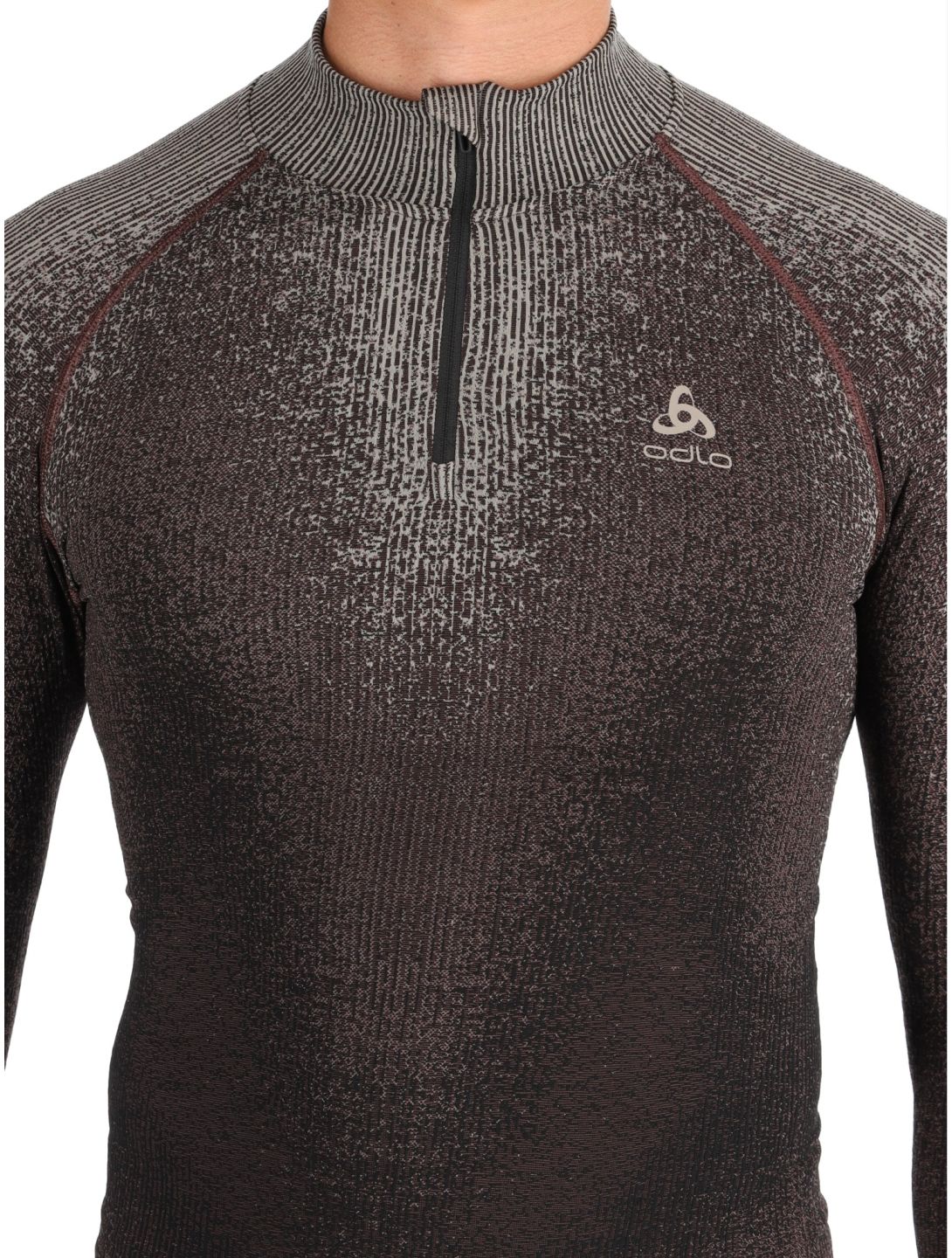 Odlo, Perfomance Zip Blackcomb Eco Pullover Herren Fudge violett 