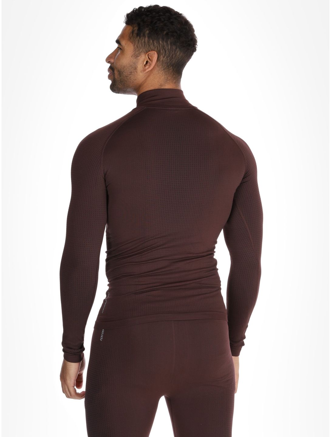 Odlo, Perfomance Zip Performance Warm Eco Pullover Herren Fudge violett 