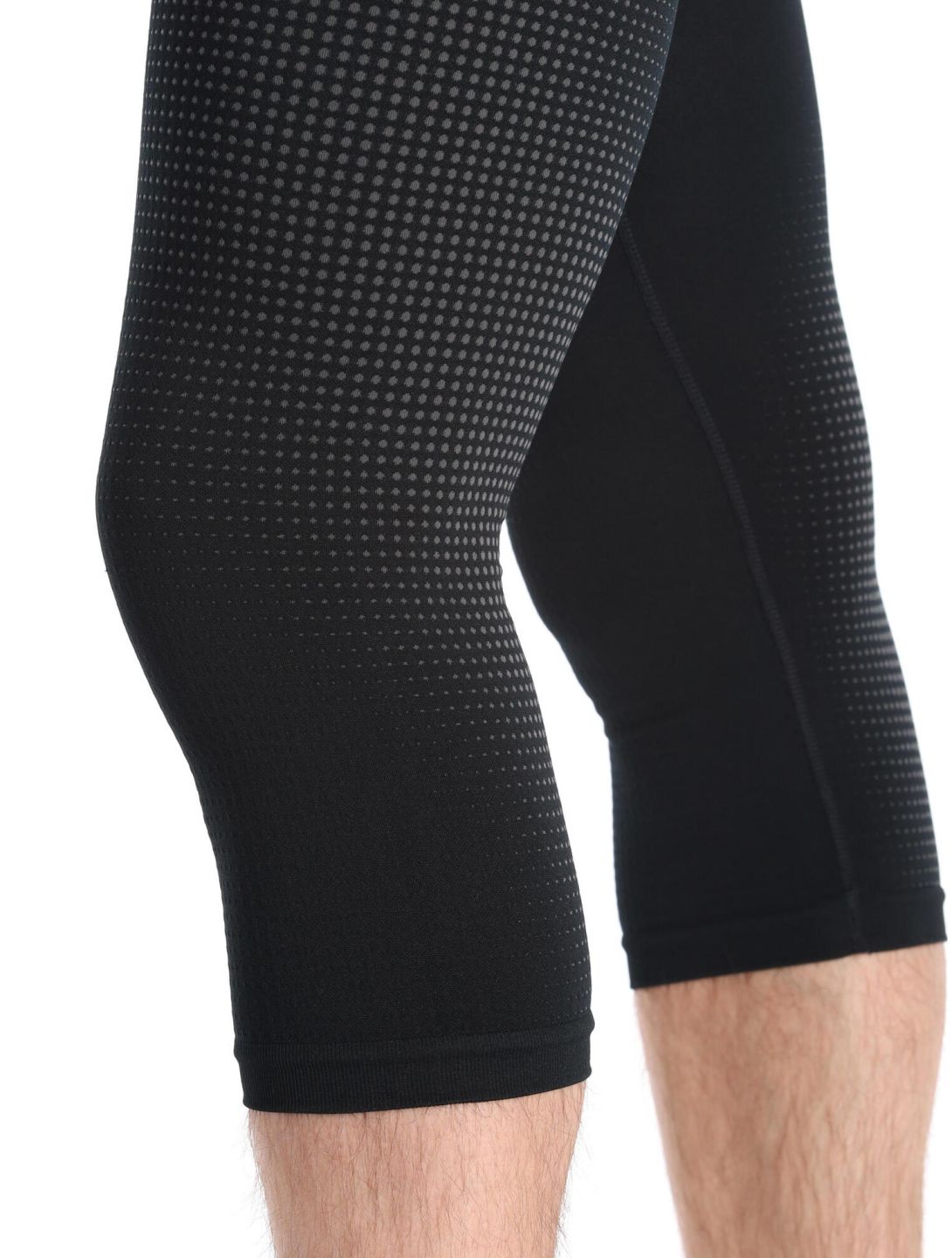 Odlo, Perfomance Warm Eco Thermohose Herren Black - Odlo Graphite Grey grau, schwarz 