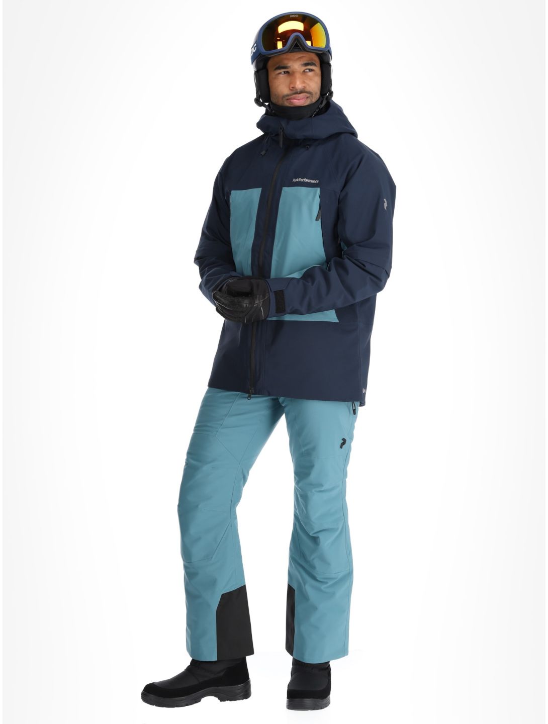 Peak Performance, M Edge 2L Skijacke Herren Blue Shadow / Hydro Fresh blau 