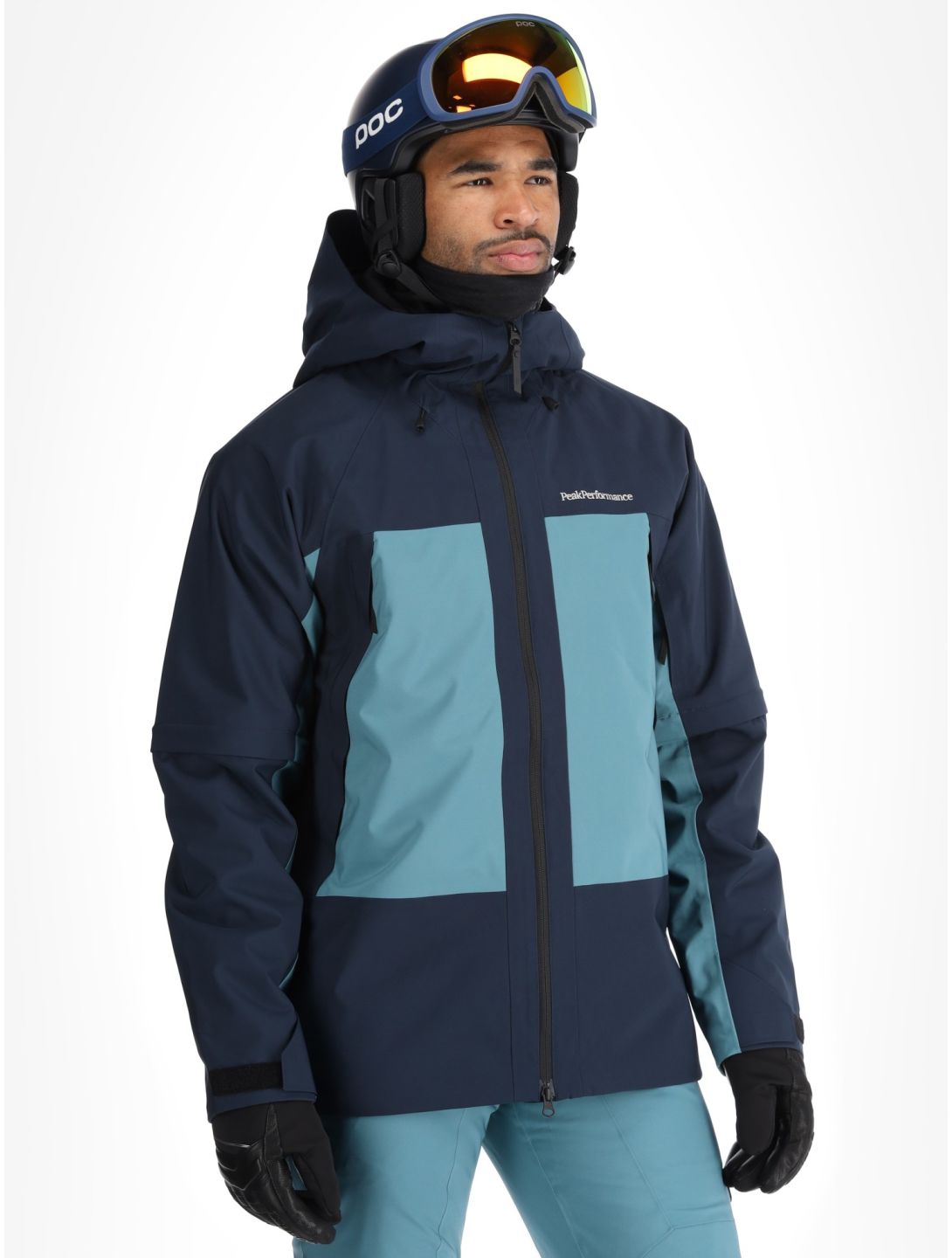 Peak Performance, M Edge 2L Skijacke Herren Blue Shadow / Hydro Fresh blau 