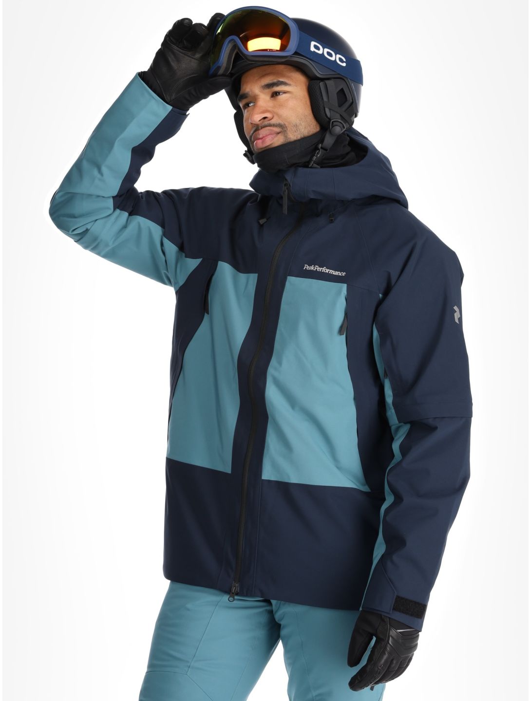 Peak Performance, M Edge 2L Skijacke Herren Blue Shadow / Hydro Fresh blau 