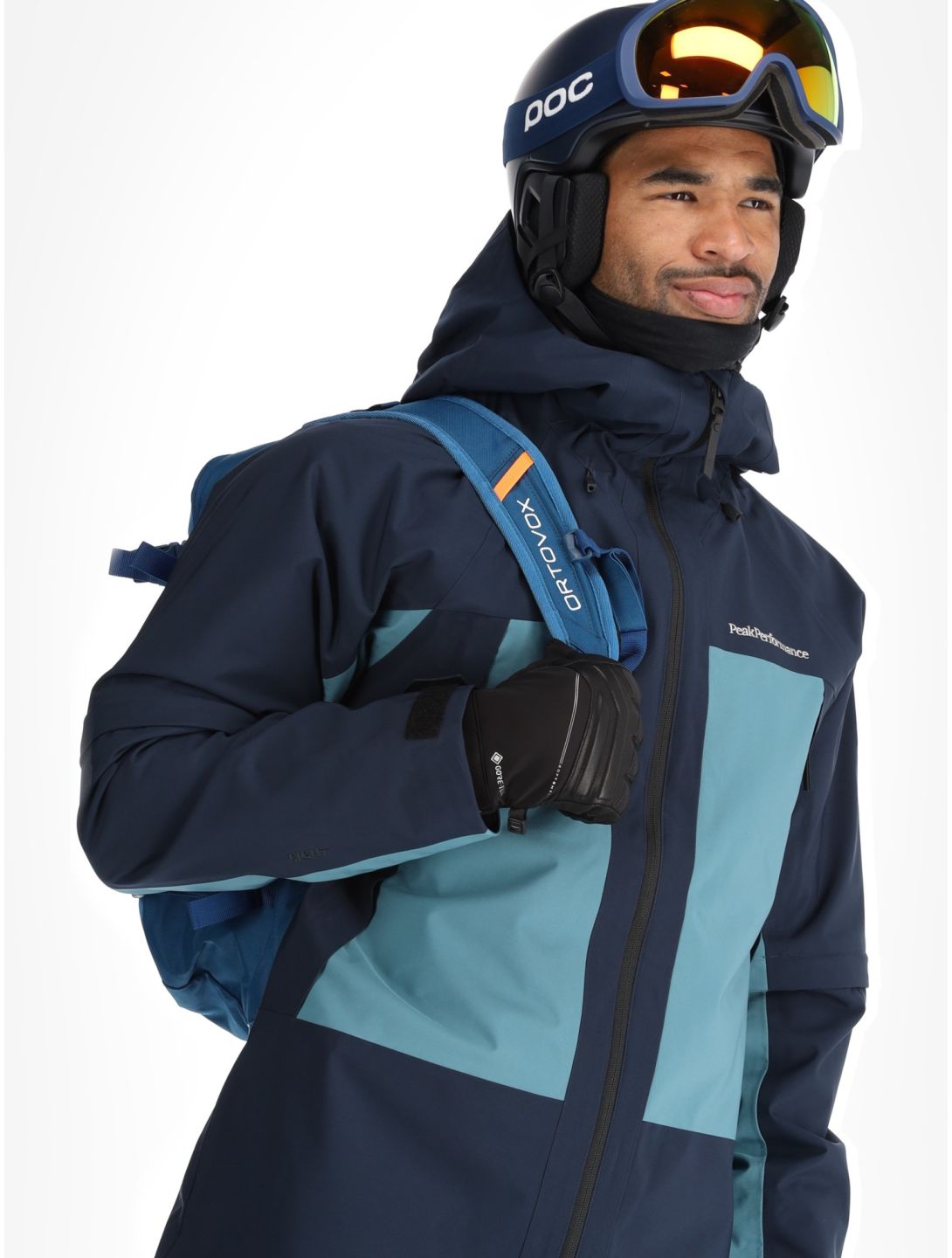 Peak Performance, M Edge 2L Skijacke Herren Blue Shadow / Hydro Fresh blau 