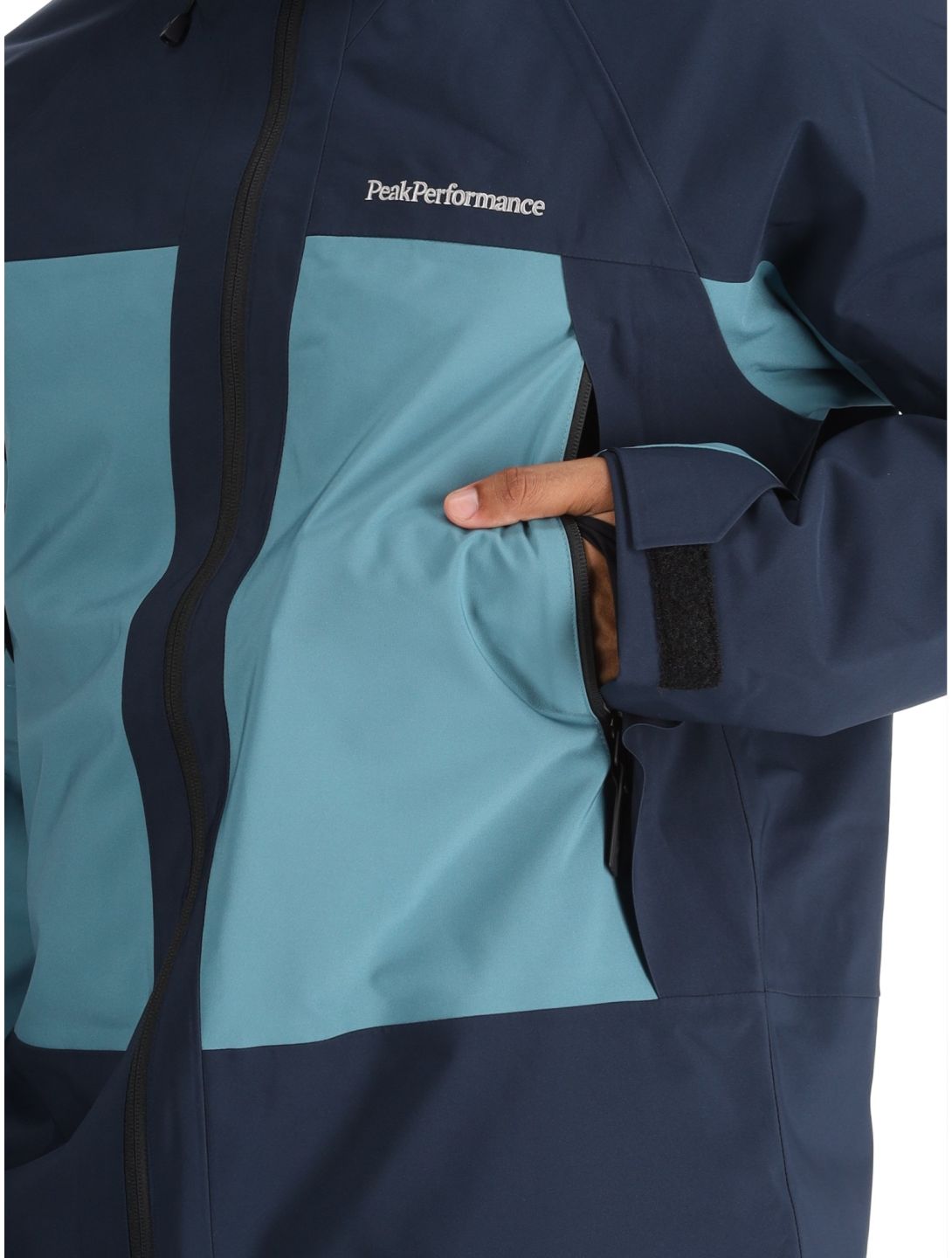 Peak Performance, M Edge 2L Skijacke Herren Blue Shadow / Hydro Fresh blau 