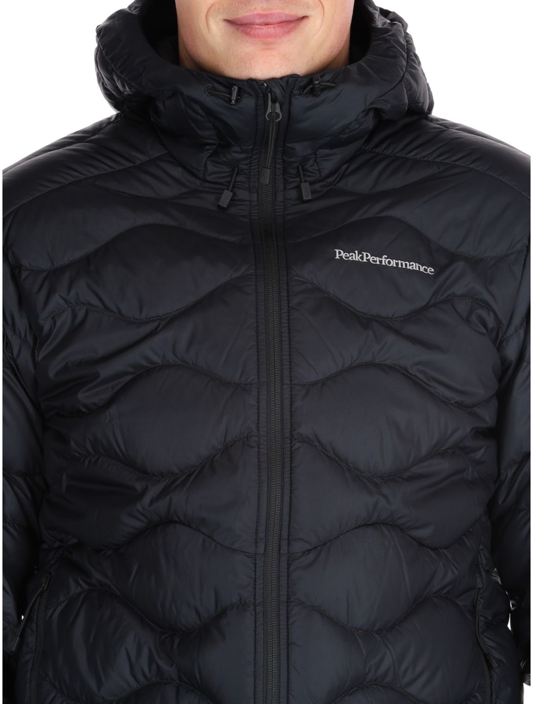 Peak Performance, M Helium Down Hood Daunenjacke Herren Black schwarz 