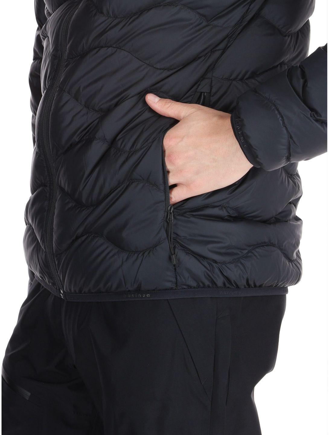 Peak Performance, M Helium Down Hood Daunenjacke Herren Black schwarz 