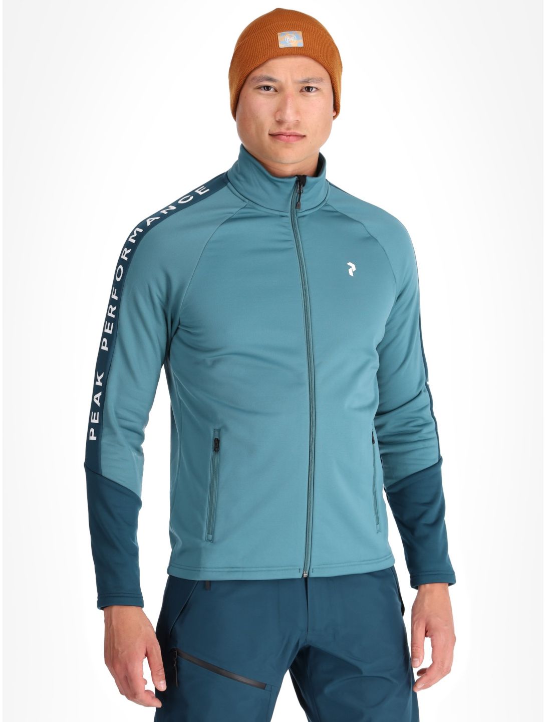 Peak Performance, M Rider Zip Jacke Herren Hydro Fresh / Infinity Teel blau 