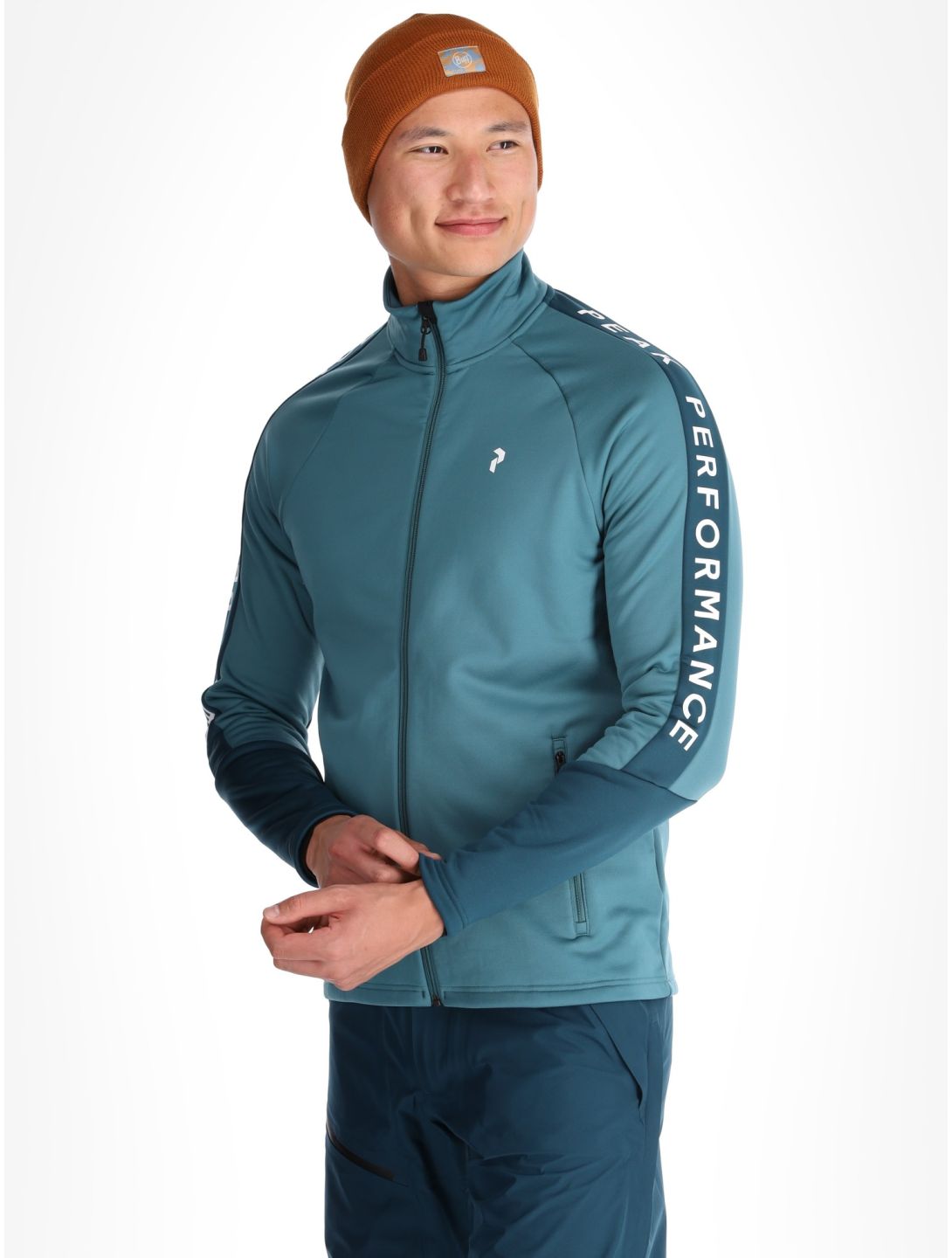 Peak Performance, M Rider Zip Jacke Herren Hydro Fresh / Infinity Teel blau 