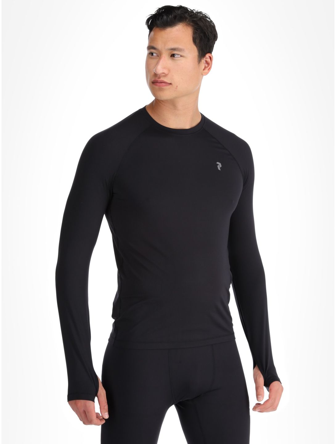 Peak Performance, M Spirit Thermoshirt Herren Black schwarz 