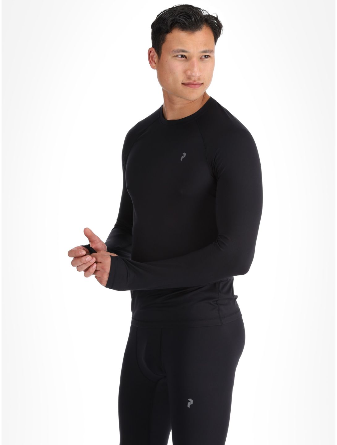 Peak Performance, M Spirit Thermoshirt Herren Black schwarz 