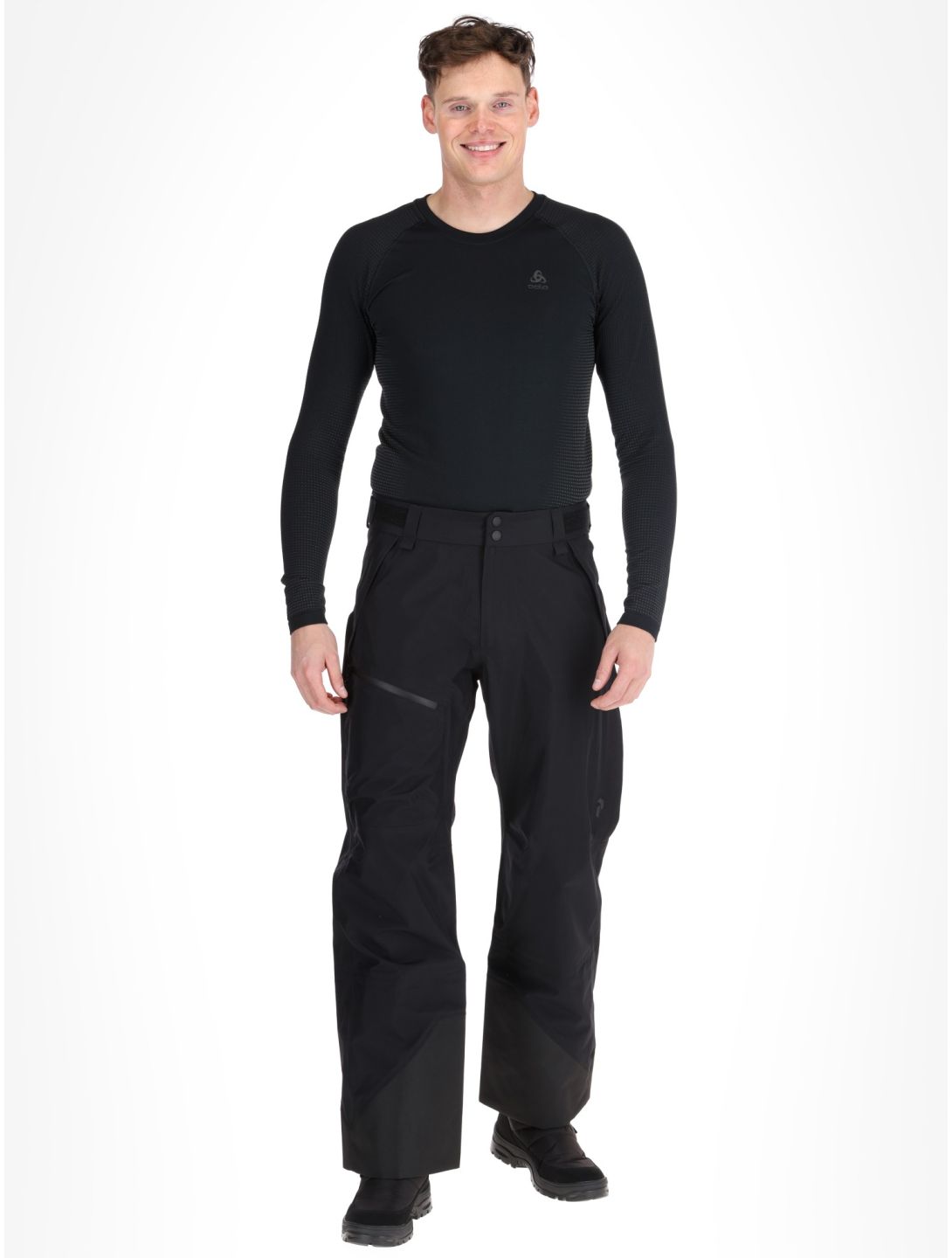 Peak Performance, M Vertical Gore-Tex 3L Hardshell Skihose Herren Black / OffBlack schwarz 