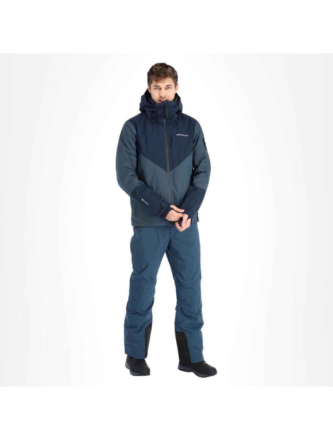 Peak Performance, Maroon Gtx Skijacke Herren steel blau