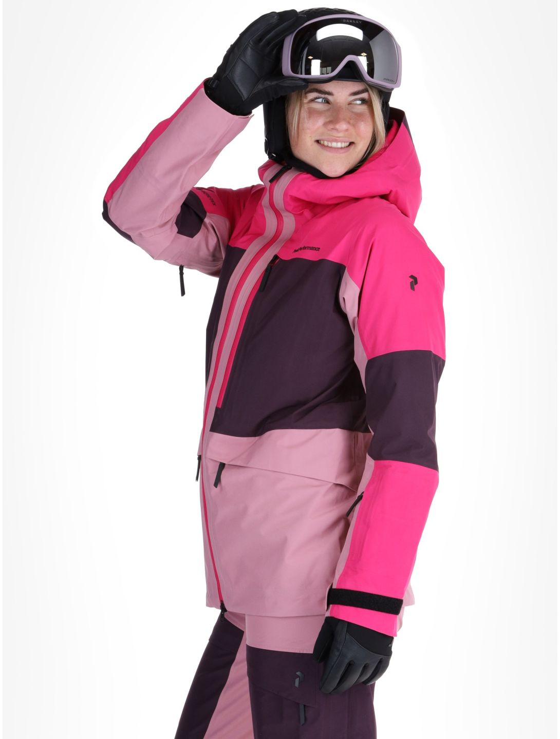 Peak Performance, W Gravity Gore-Tex 3L Hardshell Skijacke Damen Beetroot Purple / Mystic Purple / Bitter Root rosa, violett 