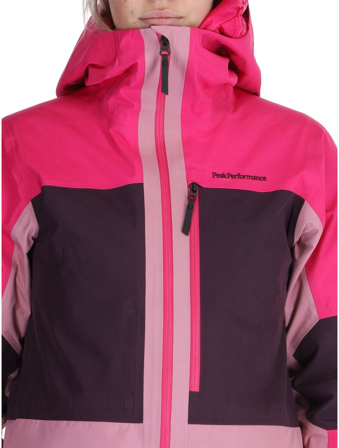 Peak Performance, W Gravity Gore-Tex 3L Hardshell Skijacke Damen Beetroot Purple / Mystic Purple / Bitter Root rosa, violett 