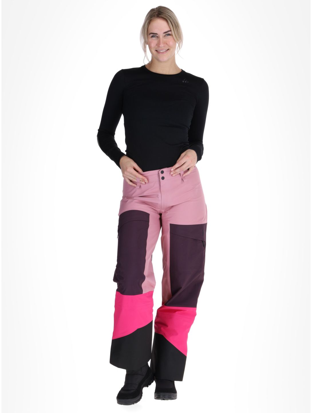 Peak Performance, W Gravity Gore-Tex 3L Hardshell Skihose Damen Bitter Root / Mystic Purple / Beetroot Purple rosa, violett 