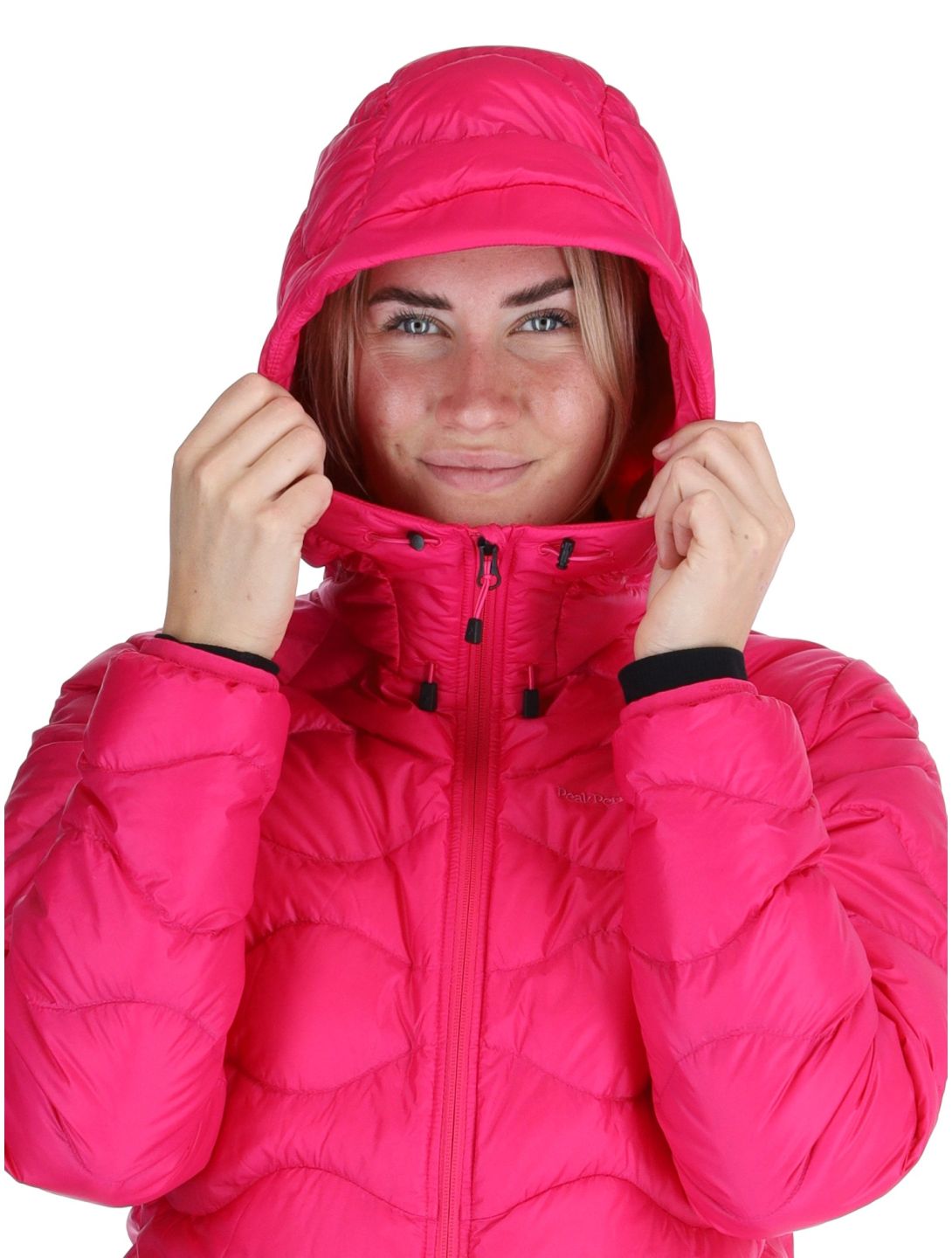 Peak Performance, W Helium Down Hood Daunenjacke Damen Beetroot Purple violett 