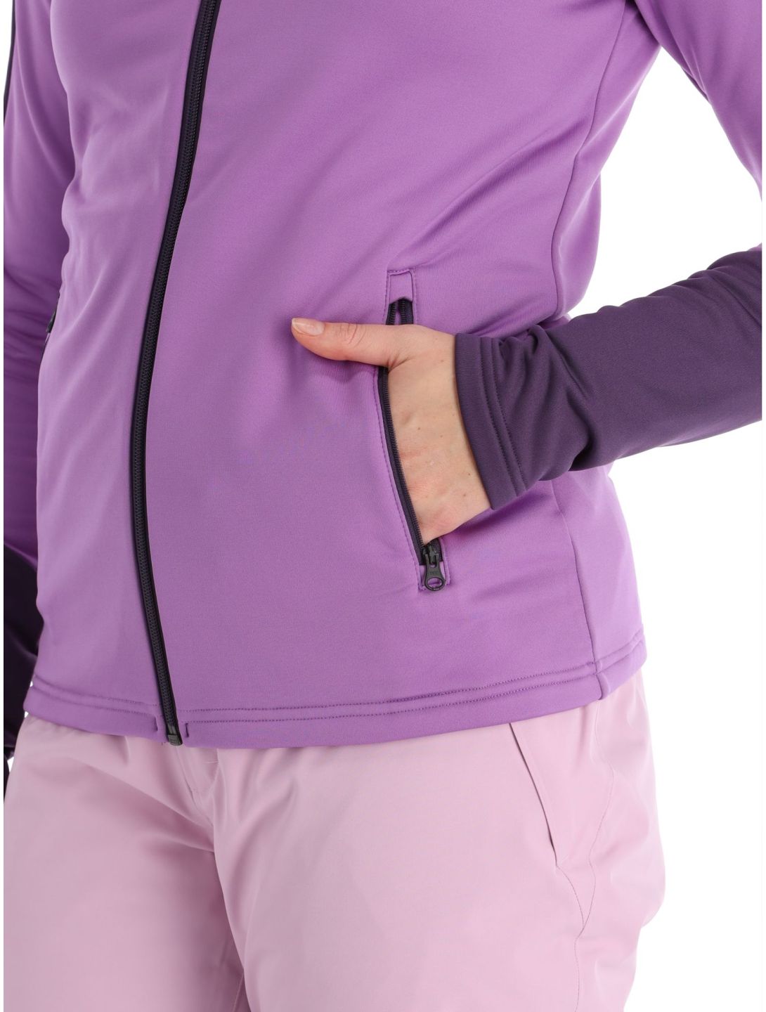 Peak Performance, W Rider Mid Zip Jacke Damen Action Lilac Indigo violett 