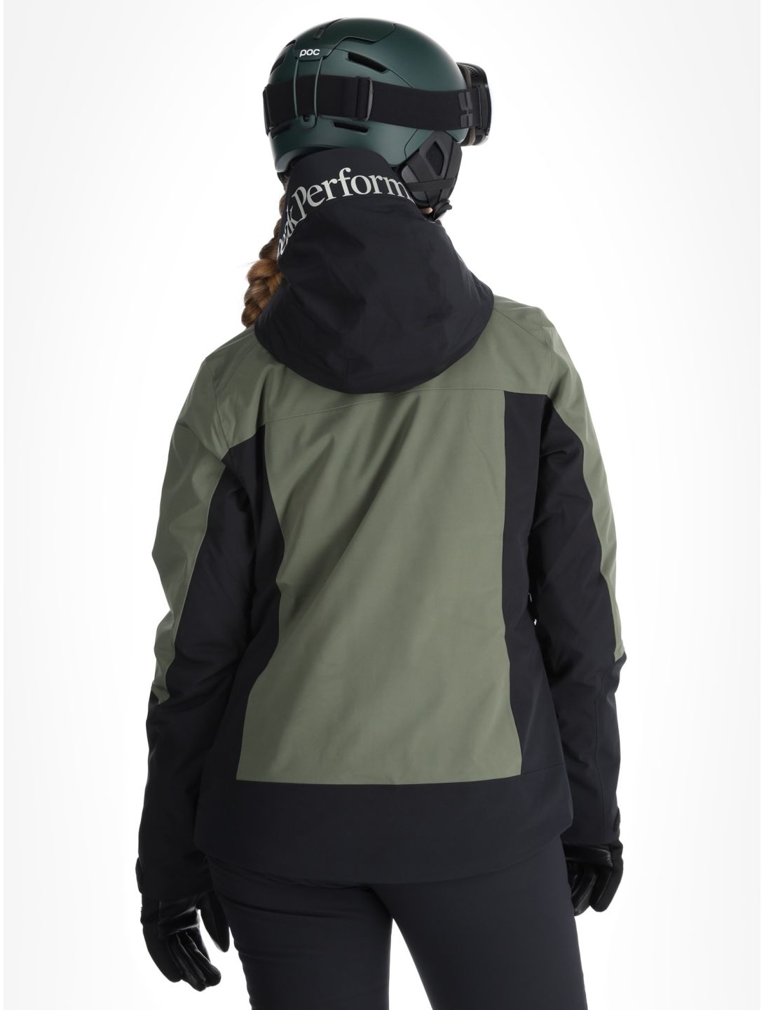 Peak Performance, W Rider Tech 2L Skijacke Damen Pine Needle / Black grün, schwarz 